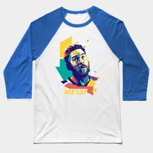 Lionel Messi WPAP Limit Color Baseball T-Shirt